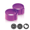 Bagues à clip 25mm - Sachet de 25 bagues