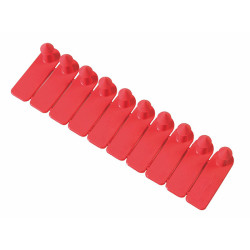 Boucle d'identification vierge - Lot de 50
