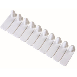Boucle d'identification vierge - Lot de 50