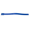 collier en plastique bleu