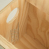 Nichoir en bois pour conure
