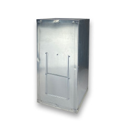 Nichoir en bois avec coin métal pour Perroquet Amazones