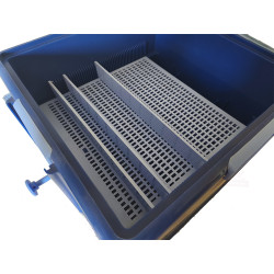 retournement semi-automatique des oeufs. couveuse pour caille. couveuse pour oie