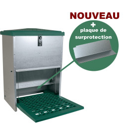 Mangeoire anti-nuisible 12kg avec plaque de surprotection olba feedomatic