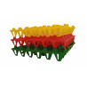 Plateau multi-oeufs - grille souple plastique - 30 oeufs