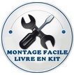 Livré en kit - Montage facile